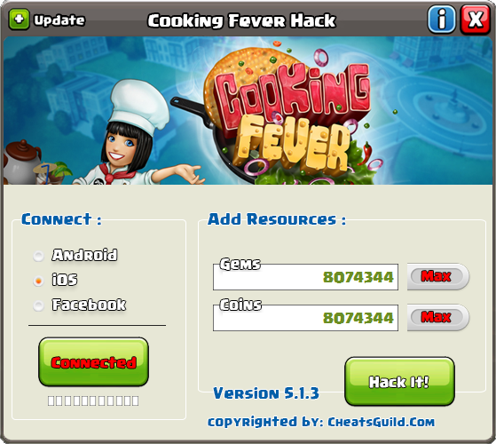 cooking fever v2.6.3 mod apk